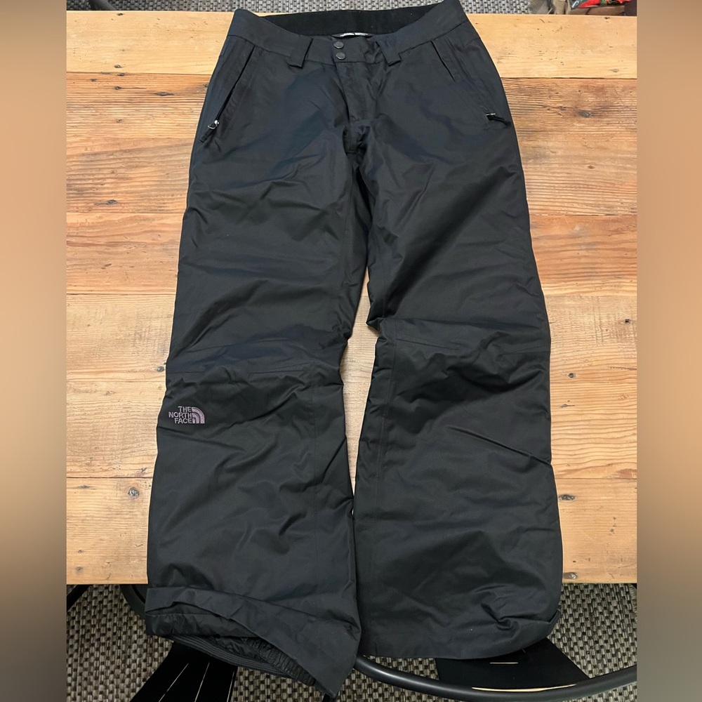 Black North Face Ski Pants - Size Medium
